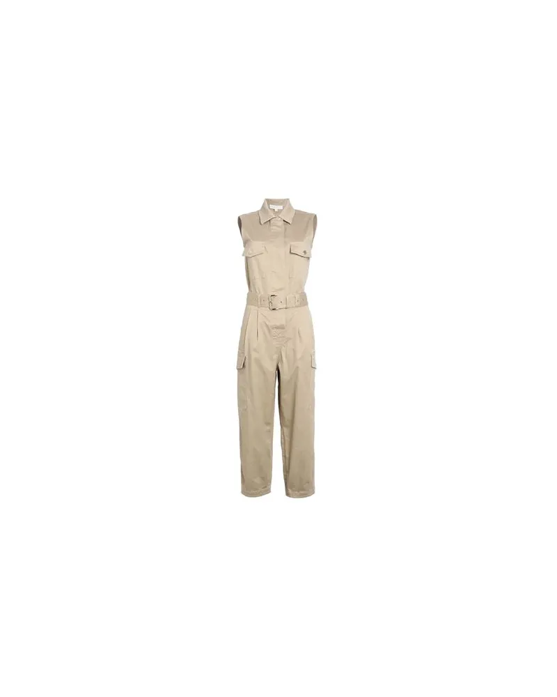 Michael Kors OVERALLS - Jumpsuitsauf YOOX.COM Beige