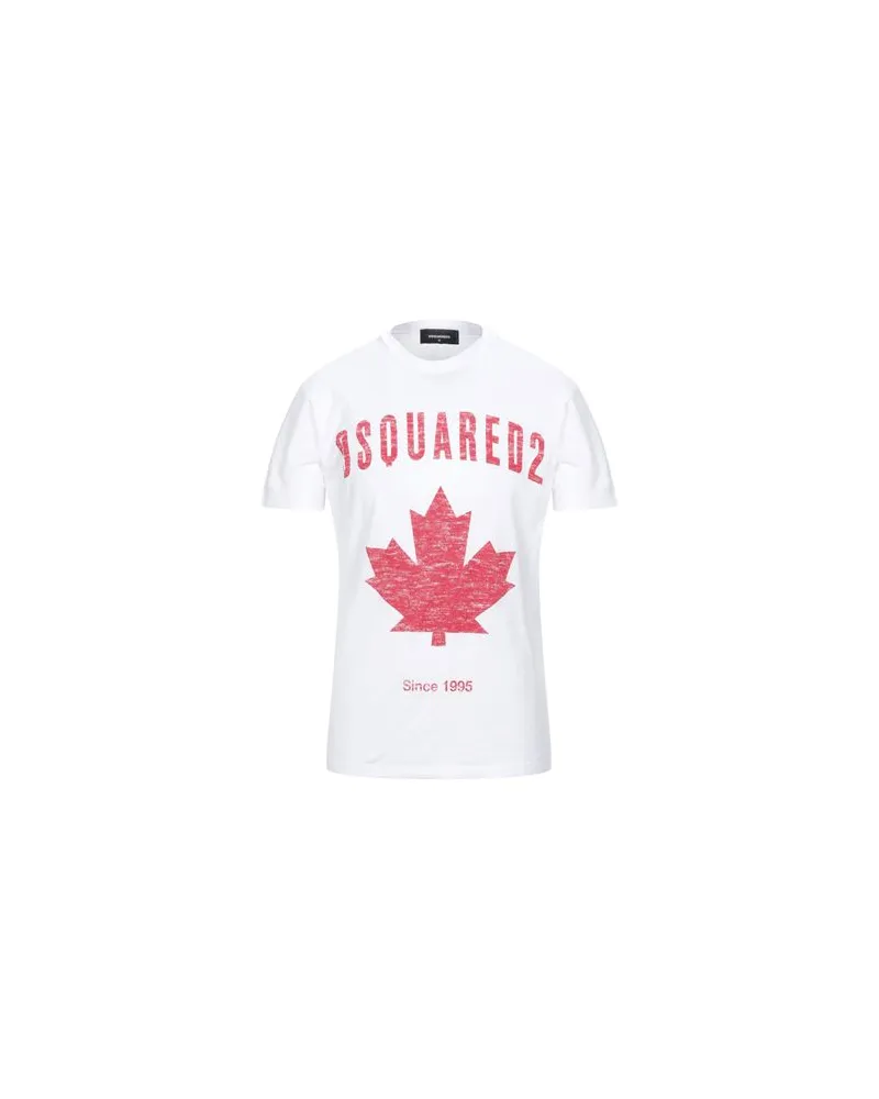 Dsquared2 TOPS - T-shirtsauf YOOX.COM Weiß
