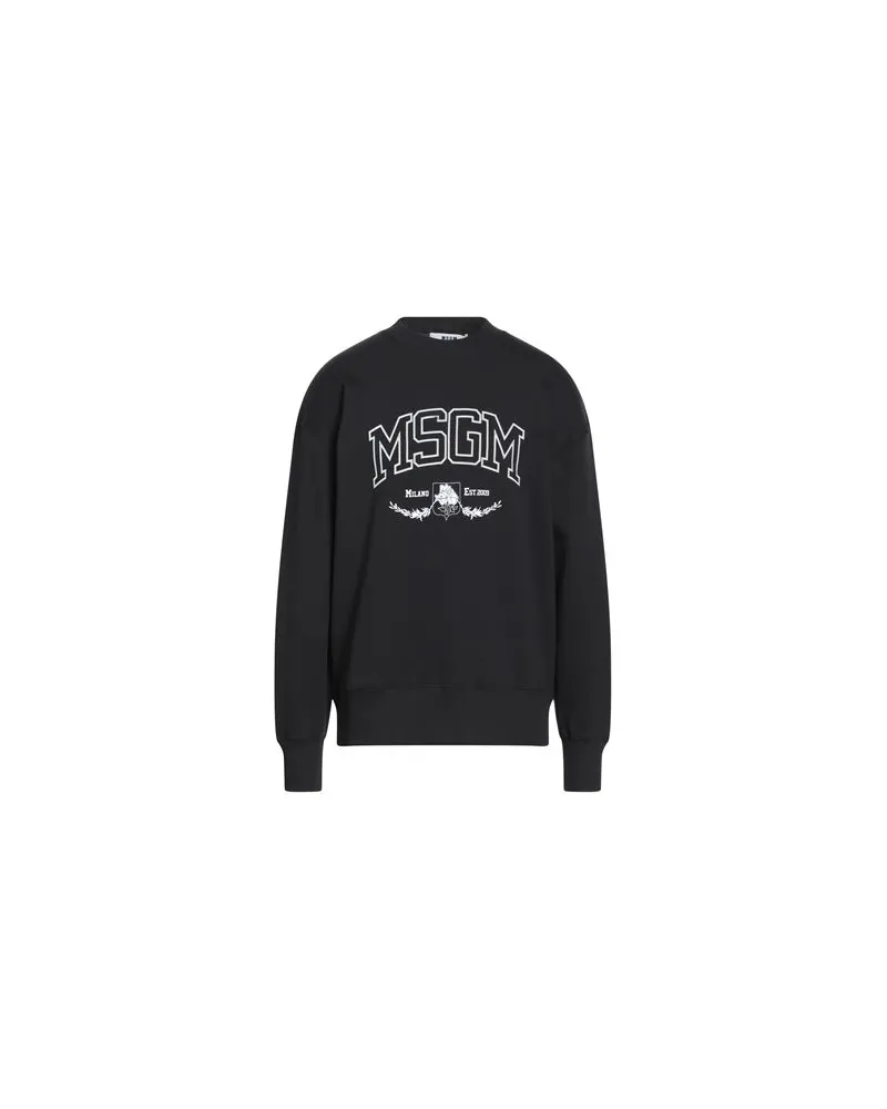 MSGM TOPS - Sweatshirtsauf YOOX.COM Schwarz