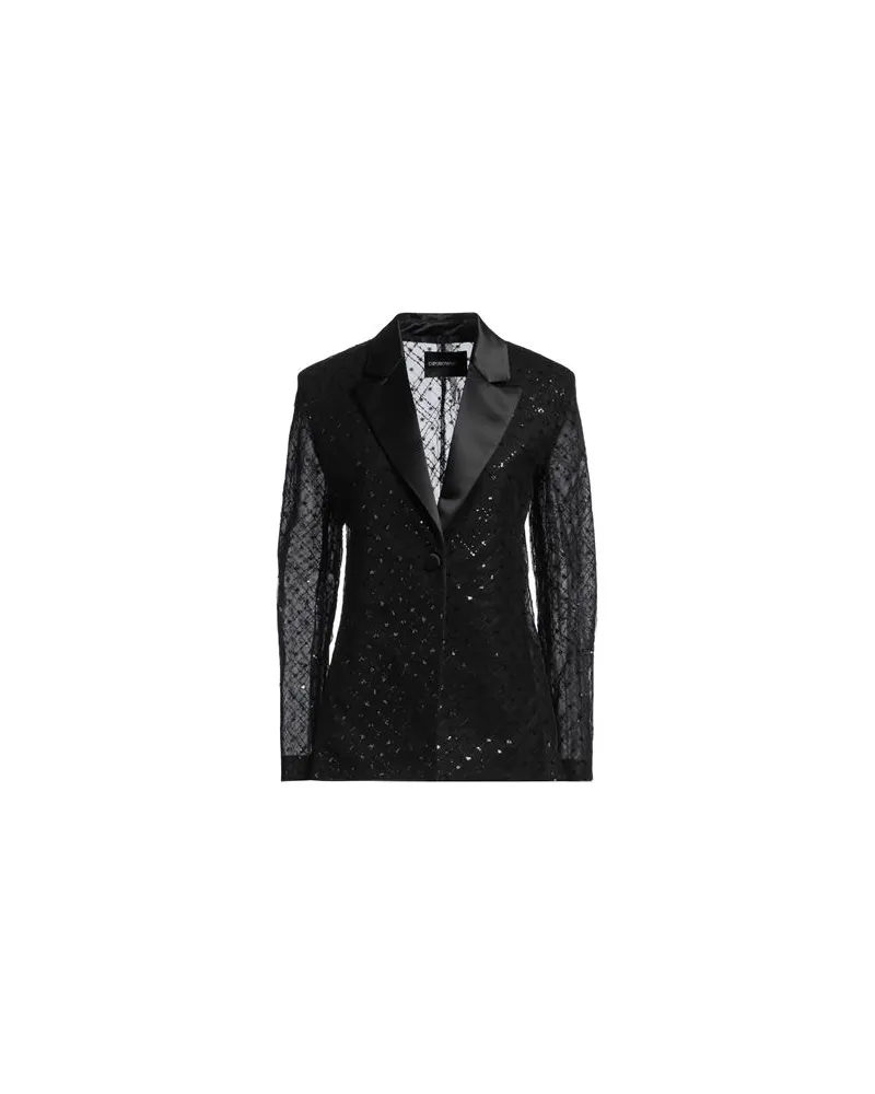 Emporio Armani ANZÜGE und CO-ORDS - Blazersauf YOOX.COM Schwarz