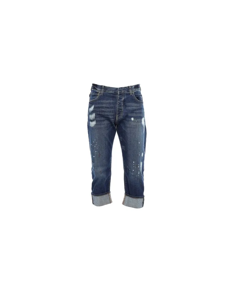 Emporio Armani HOSEN & RÖCKE - Jeanshosenauf YOOX.COM Blau