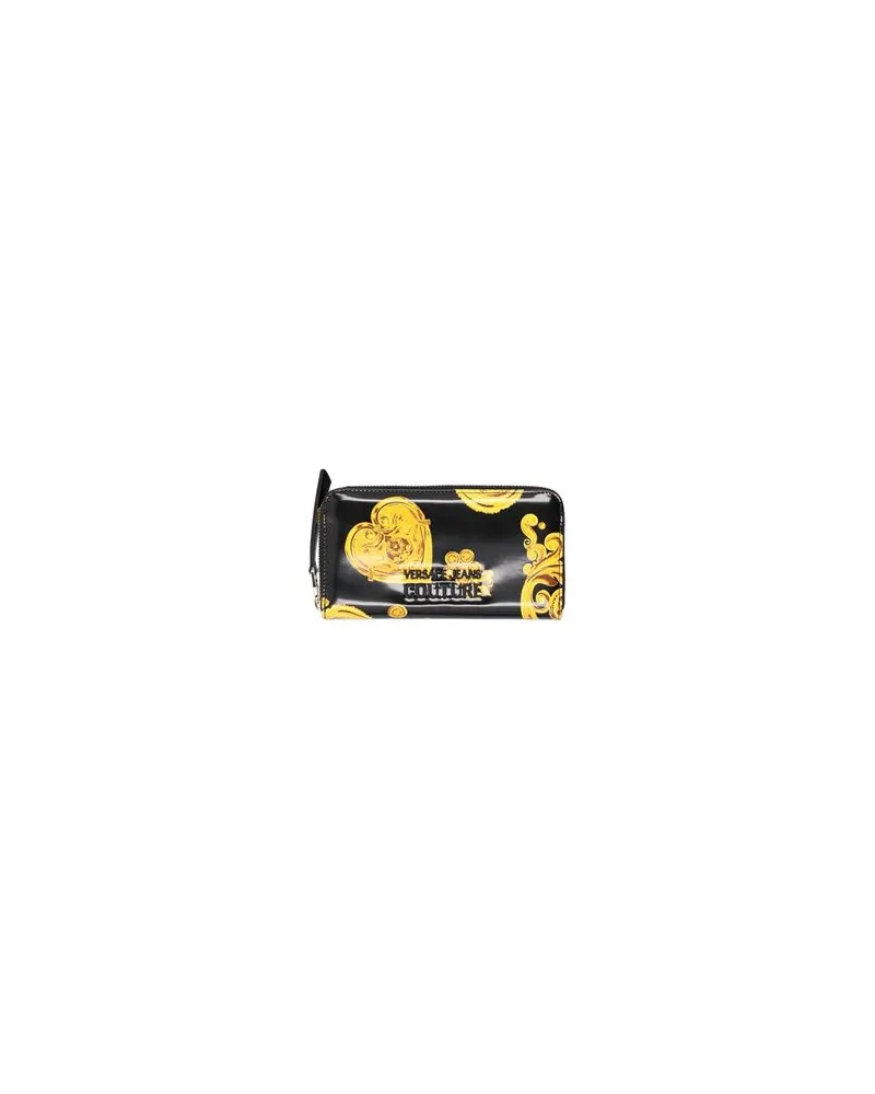 Versace Jeans Kleinlederwaren - Brieftaschenauf YOOX.COM Schwarz