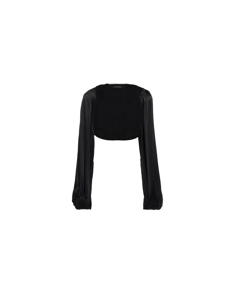 Emma & Gaia TOPS - Bolerosauf YOOX.COM Schwarz