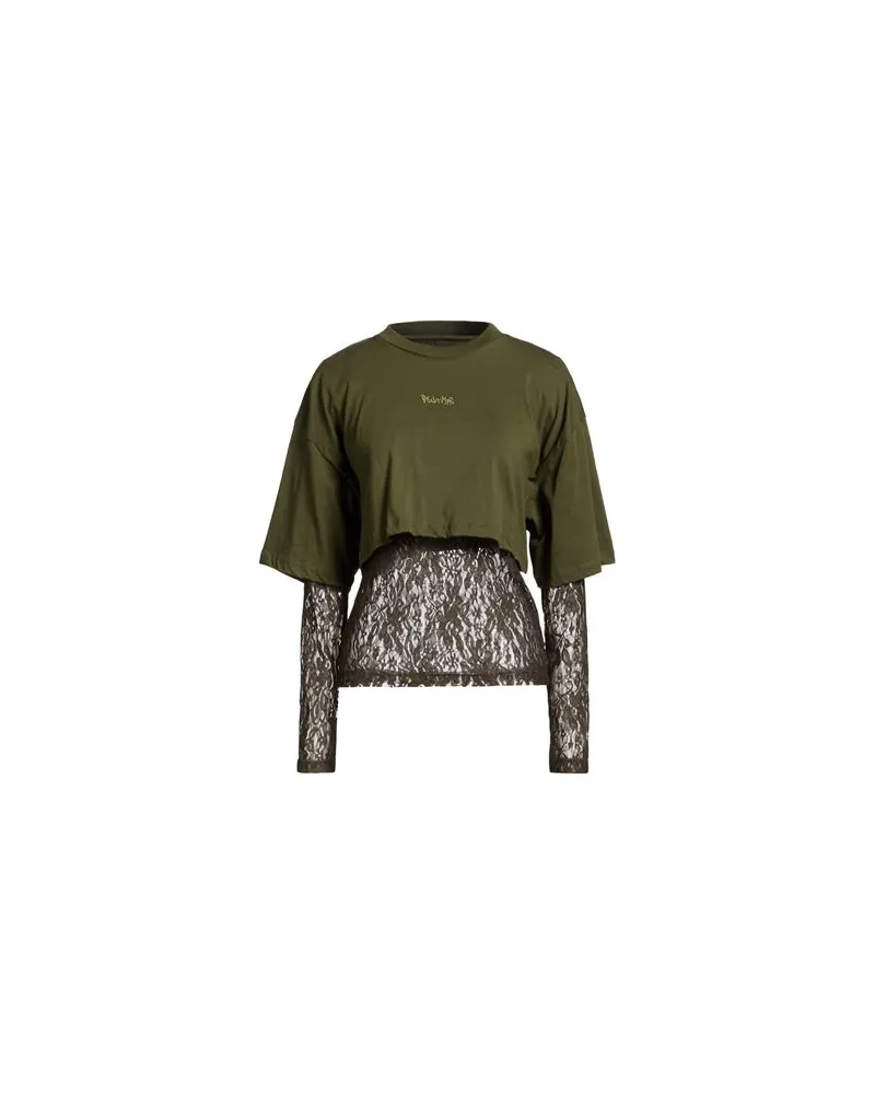 DISCLAIMER TOPS - T-shirtsauf YOOX.COM Militärgrün