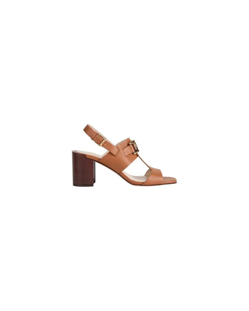 TOD'S SCHUHE - Sandalenauf YOOX.COM Braun