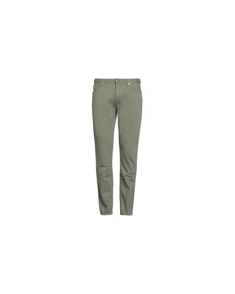 Emporio Armani HOSEN & RÖCKE - Jeanshosenauf YOOX.COM Militärgrün