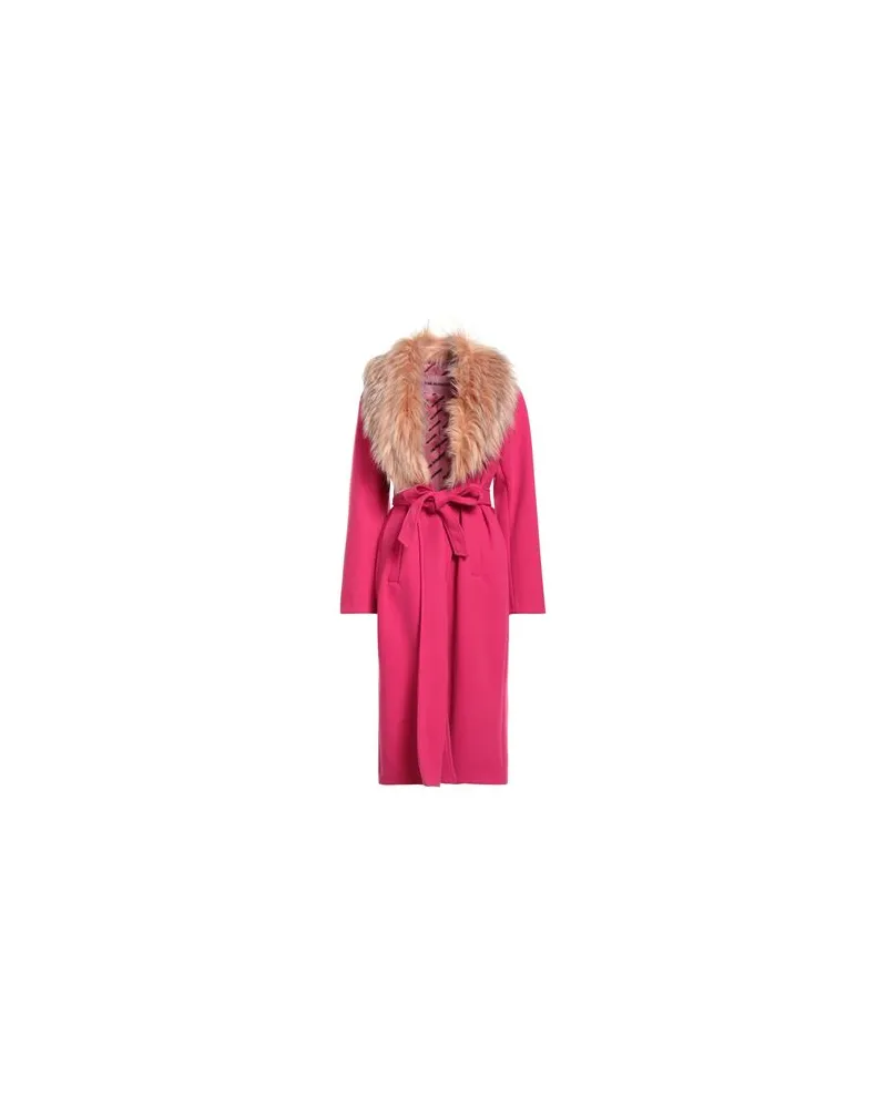 Pink Memories JACKEN & MÄNTEL - Mäntelauf YOOX.COM Fuchsia