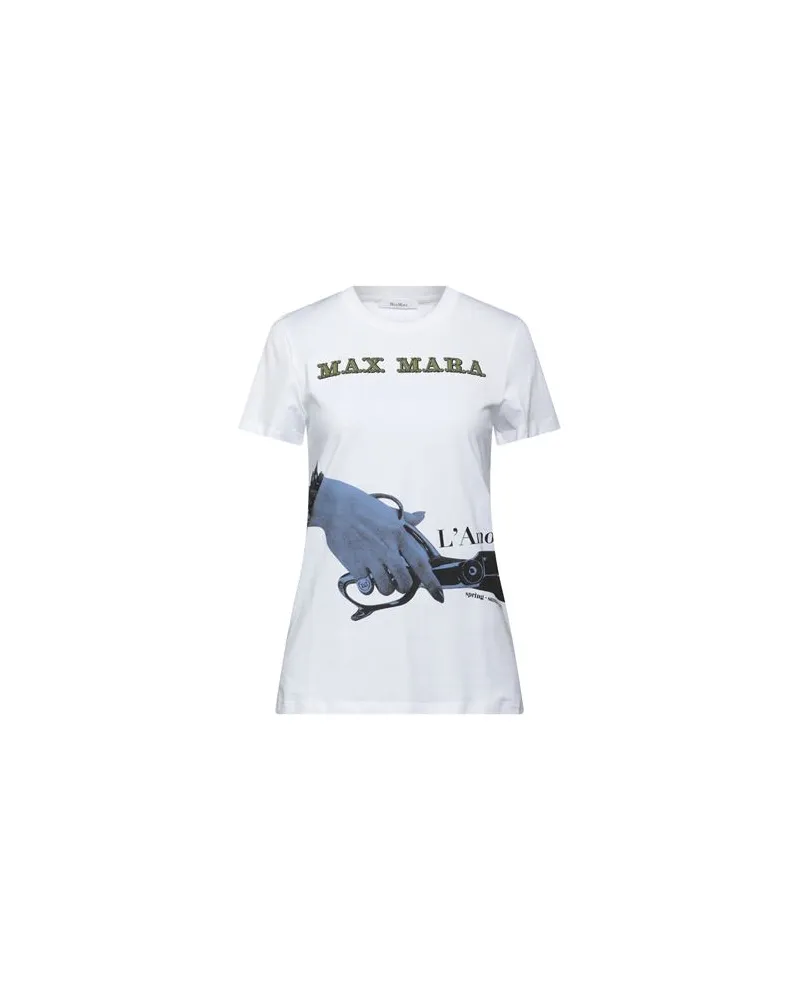 Max Mara TOPS - T-shirtsauf YOOX.COM Weiß