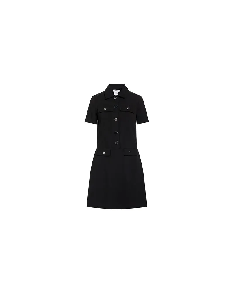 DKNY KLEIDER - Mini-Kleiderauf YOOX.COM Schwarz