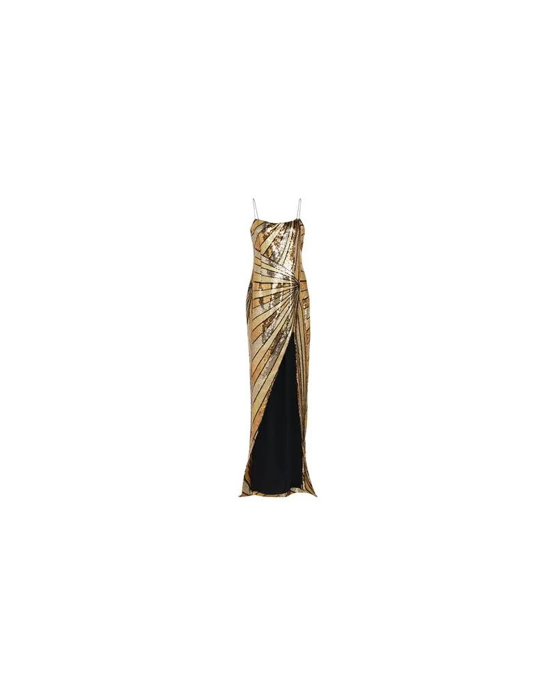 Balmain KLEIDER - Maxi-Kleiderauf YOOX.COM Gold