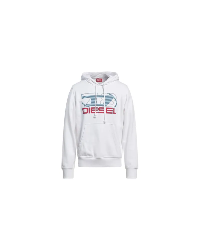 Diesel TOPS - Sweatshirtsauf YOOX.COM Weiß