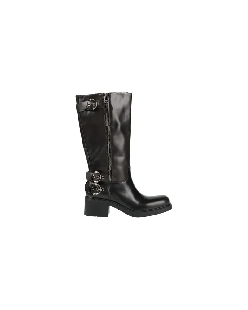 Pinko SCHUHE - Stiefelauf YOOX.COM Schwarz