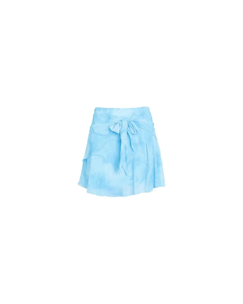 EDITED Lainani Skirt (GRS)  - HOSEN & RÖCKE - Miniröckeauf YOOX.COM Hellblau