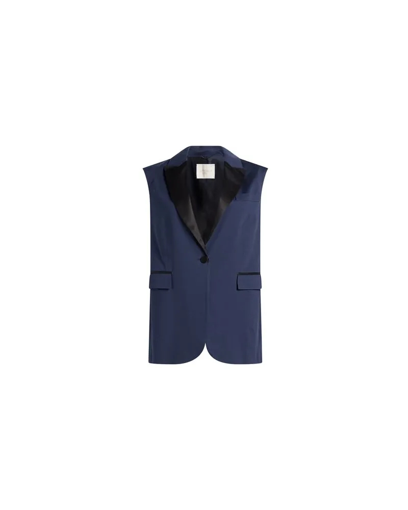 CIRCOLO 1901 ANZÜGE und CO-ORDS - Couture-Westenauf YOOX.COM Marineblau