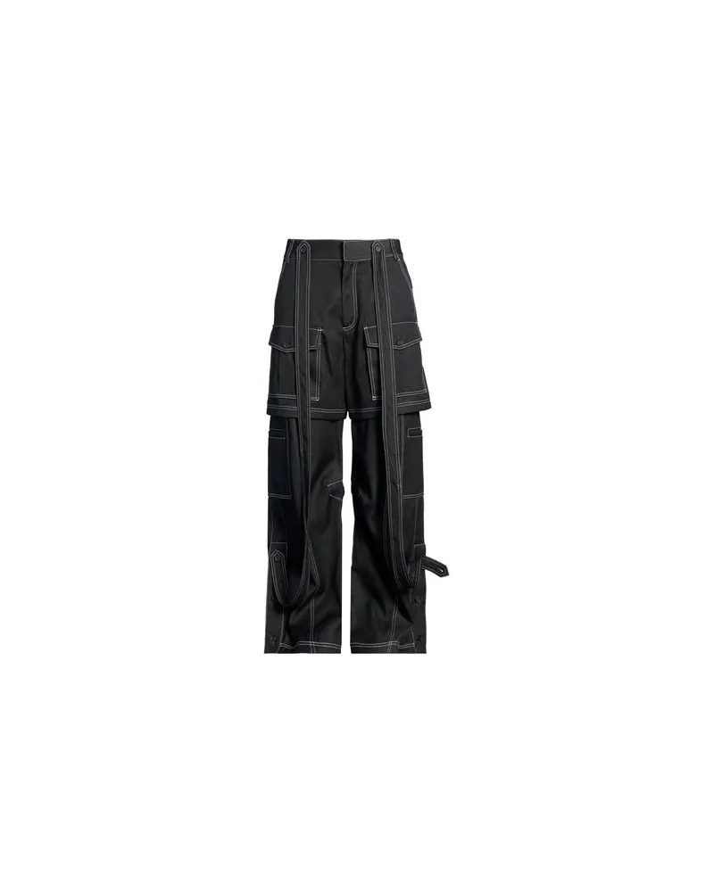 OFF-WHITE HOSEN & RÖCKE - Hosenauf YOOX.COM Schwarz
