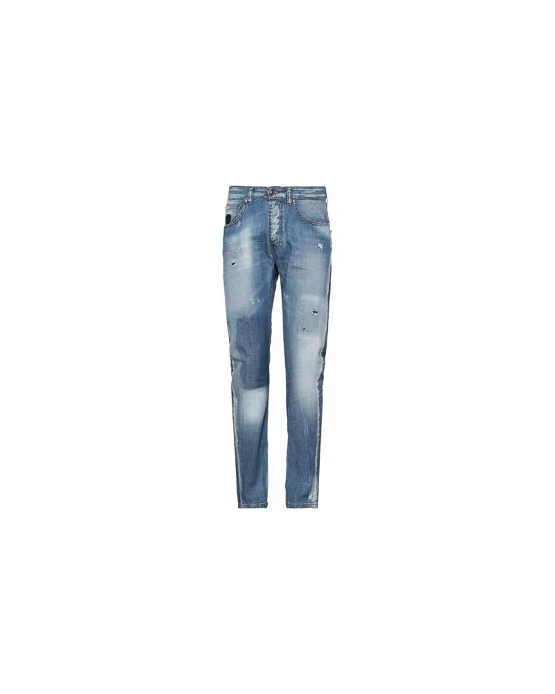 John Richmond HOSEN & RÖCKE - Jeanshosenauf YOOX.COM Blau