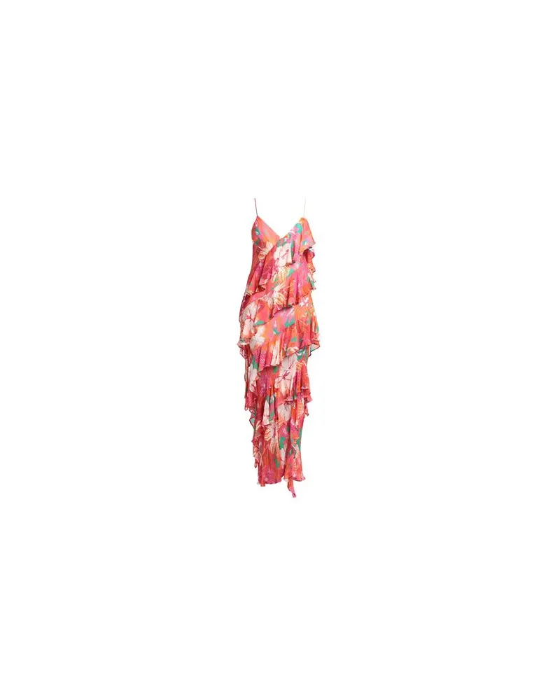 MSGM KLEIDER - Maxi-Kleiderauf YOOX.COM Rot