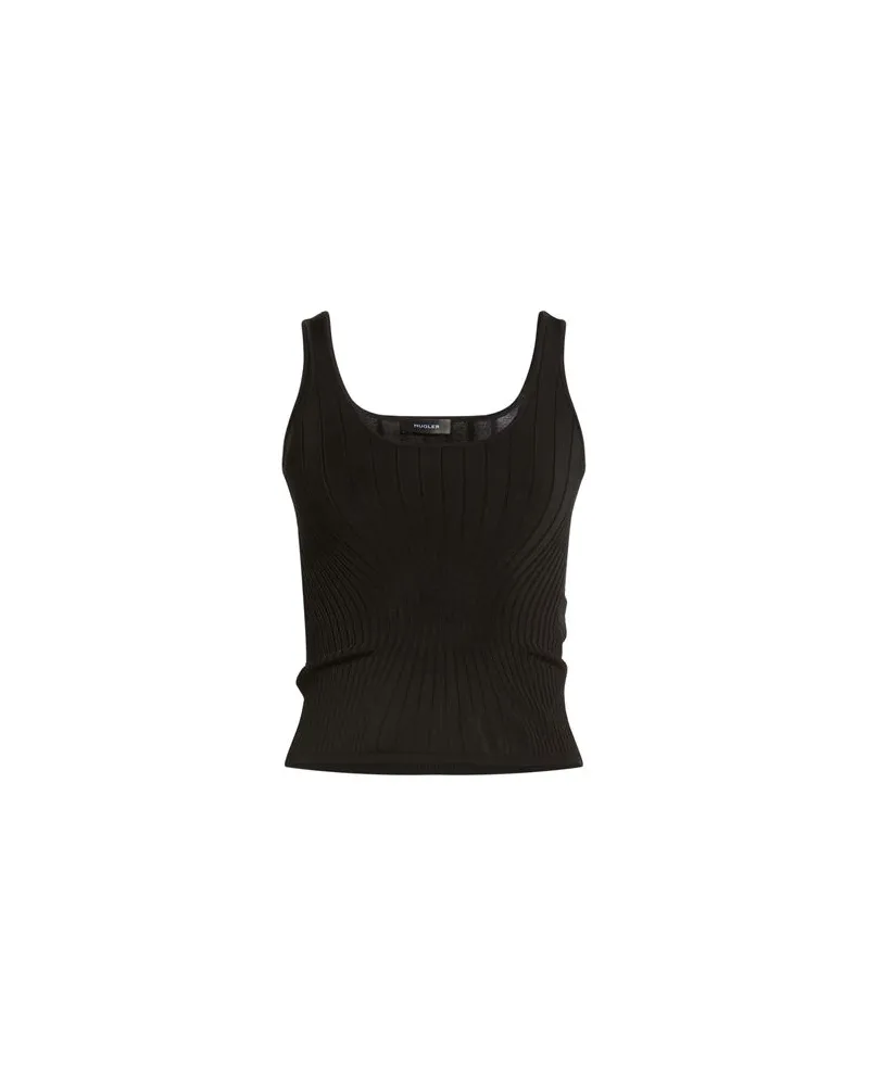 Thierry Mugler TOPS - Topsauf YOOX.COM Schwarz