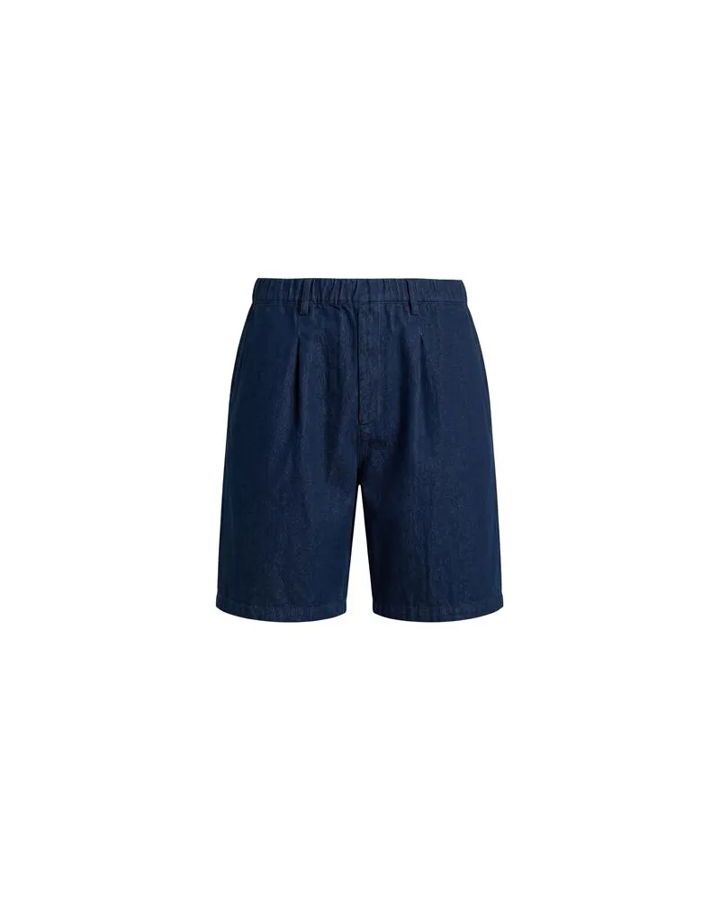 Messagerie HOSEN & RÖCKE - Jeansshortsauf YOOX.COM Blau