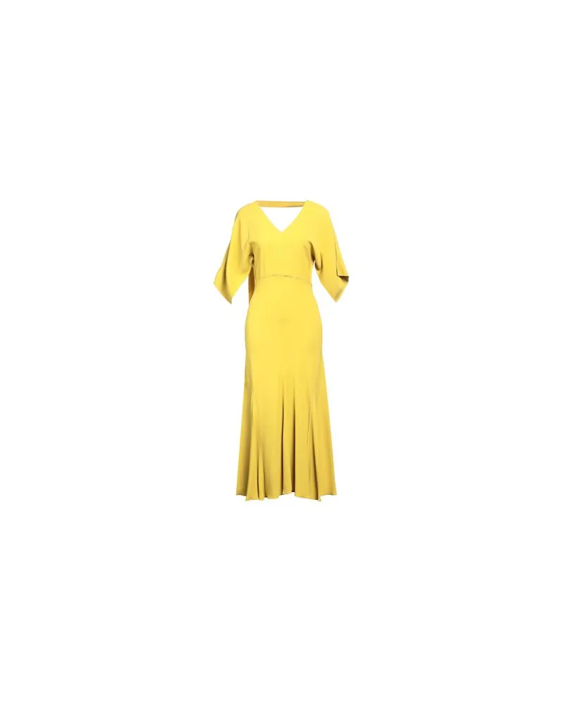 Victoria Beckham KLEIDER - Maxi-Kleiderauf YOOX.COM Ringelblume