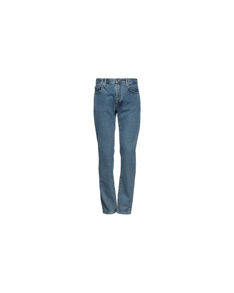 OFF-WHITE HOSEN & RÖCKE - Jeanshosenauf YOOX.COM Blau