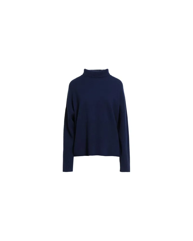 Skills & Genes STRICKWAREN - Rollkragenpulloverauf YOOX.COM Marineblau