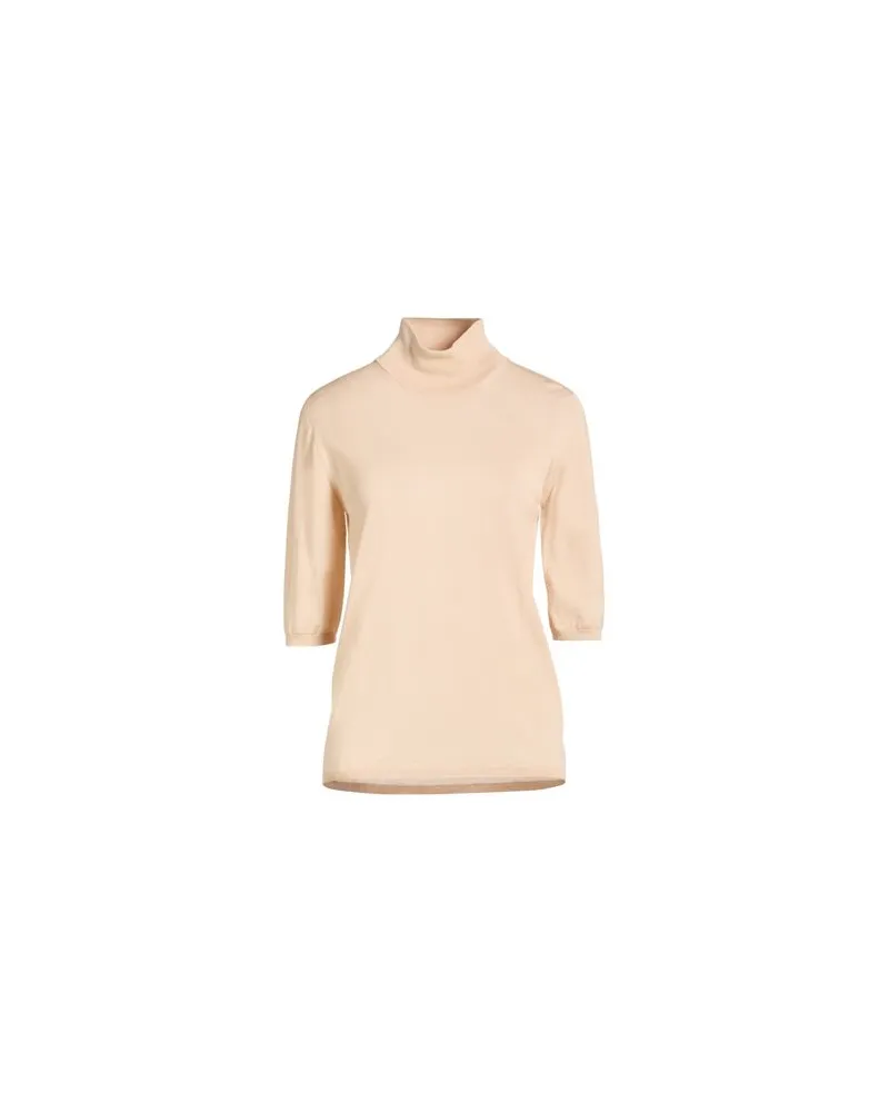 Max Mara STRICKWAREN - Rollkragenpulloverauf YOOX.COM Beige