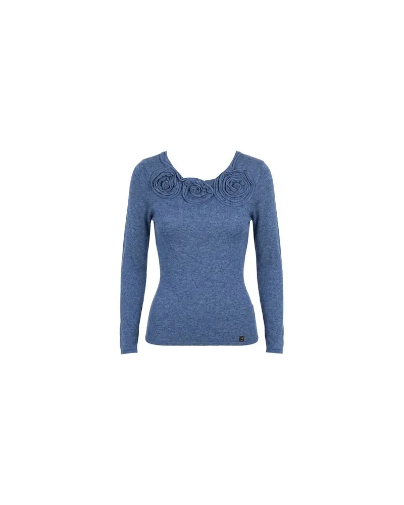 Blumarine STRICKWAREN - Pulloverauf YOOX.COM Taubenblau