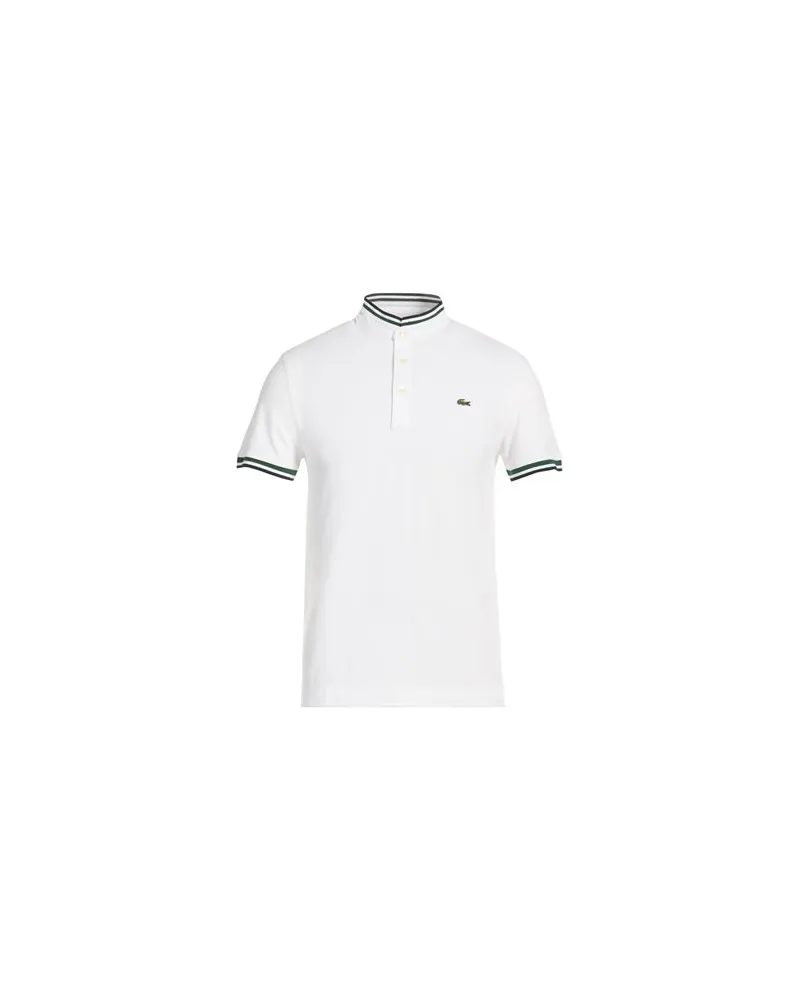 Lacoste TOPS - T-shirtsauf YOOX.COM Weiß