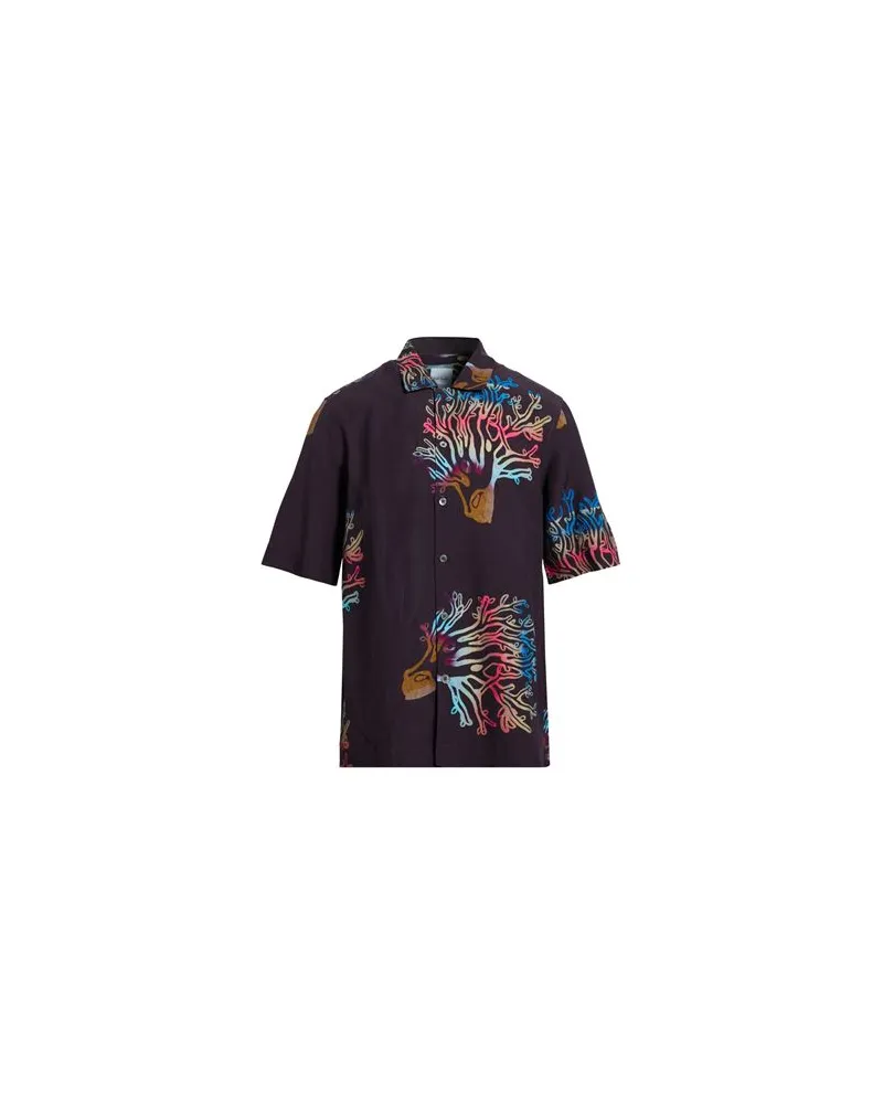 Paul Smith TOPS - Hemdenauf YOOX.COM Dunkelbraun