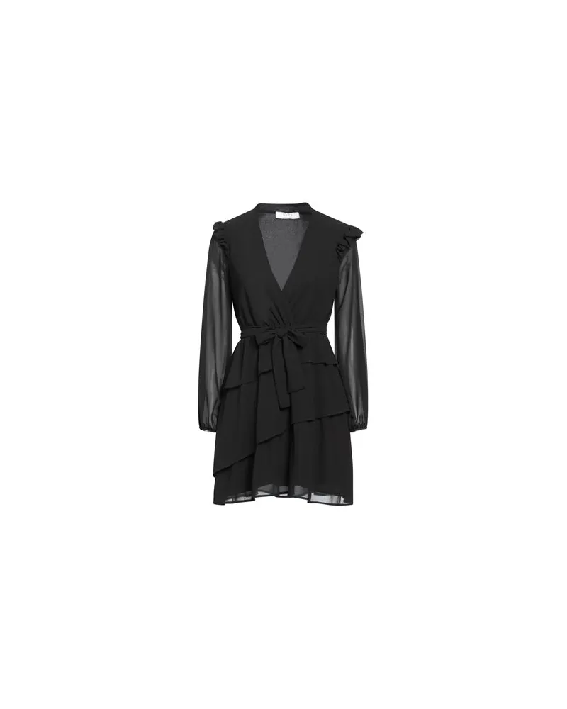 Kaos KLEIDER - Mini-Kleiderauf YOOX.COM Schwarz