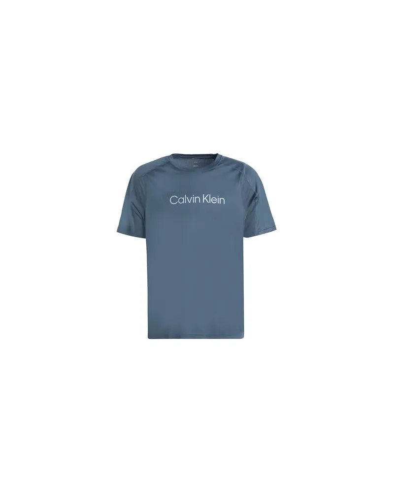 Calvin Klein TOPS - T-shirtsauf YOOX.COM Aquamarin
