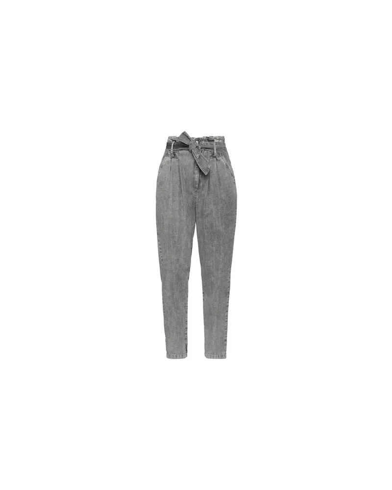 Soallure HOSEN & RÖCKE - Jeanshosenauf YOOX.COM Grau