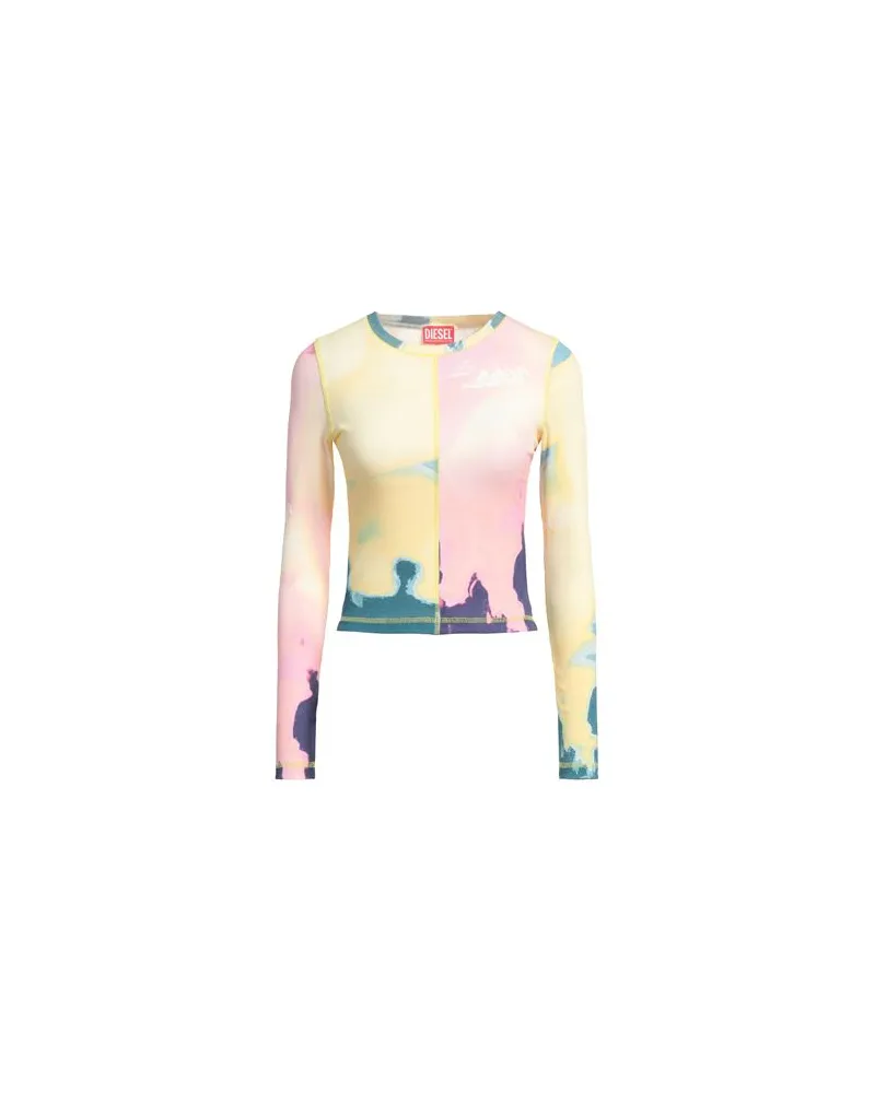 Diesel TOPS - T-shirtsauf YOOX.COM Gelb