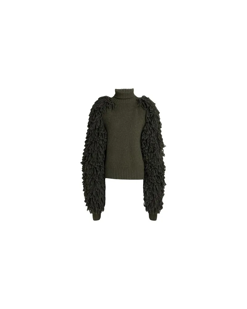 Jean Paul Gaultier STRICKWAREN - Rollkragenpulloverauf YOOX.COM Militärgrün
