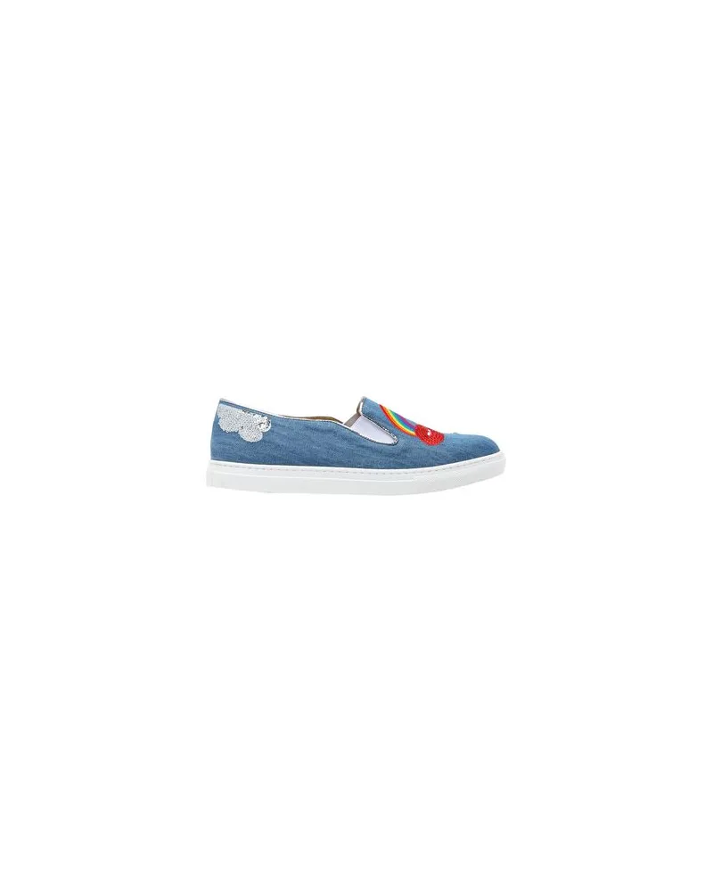 Charlotte Olympia SCHUHE - Sneakersauf YOOX.COM Taubenblau