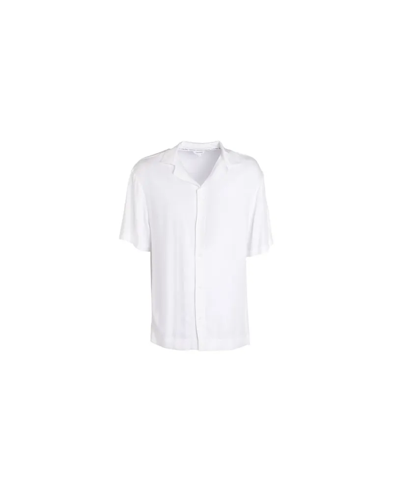 Calvin Klein TOPS - Hemdenauf YOOX.COM Weiß