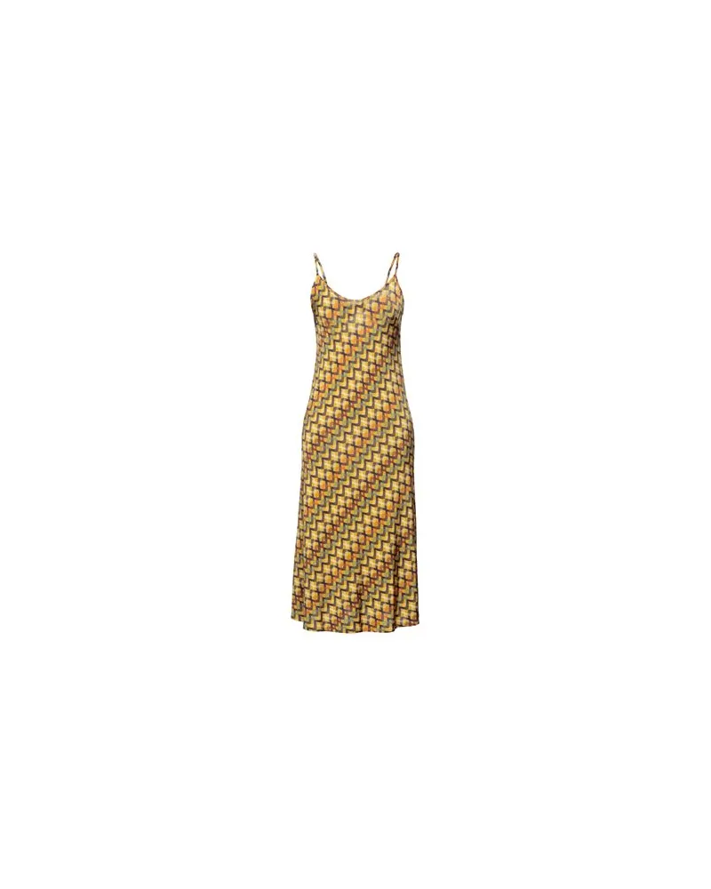 SIYU KLEIDER - Midi-Kleiderauf YOOX.COM Gelb