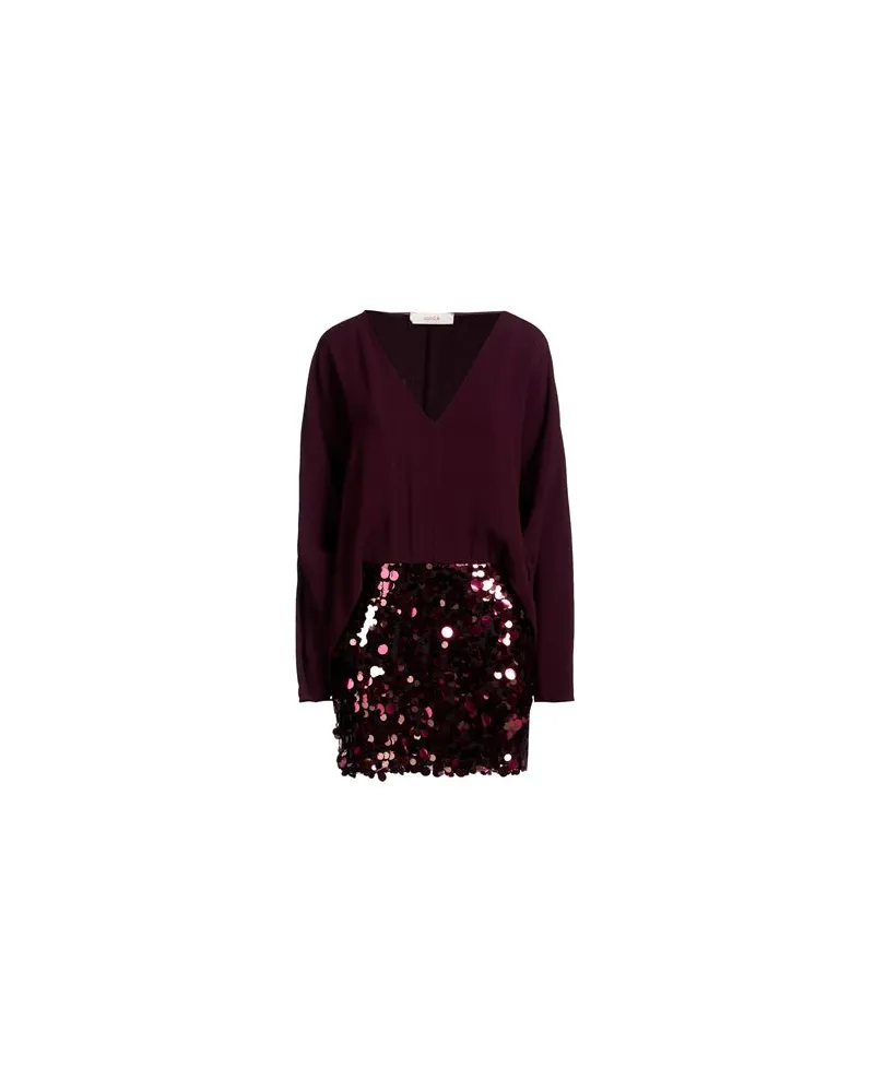 Jucca KLEIDER - Mini-Kleiderauf YOOX.COM Bordeaux