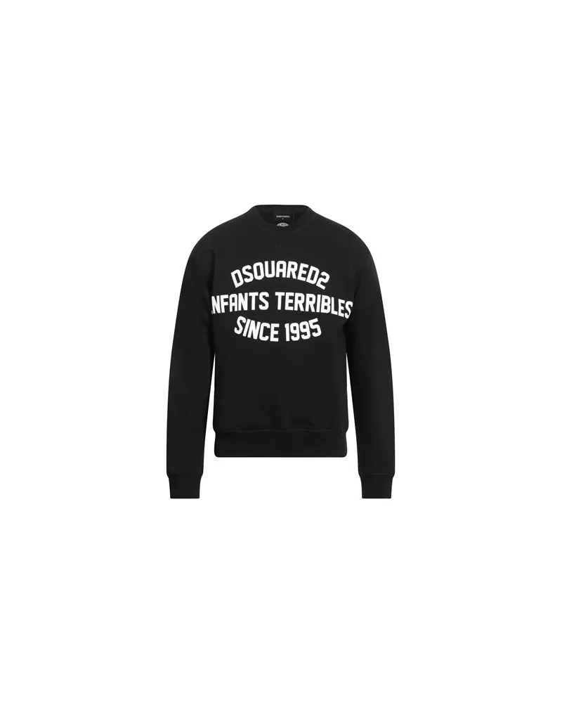 Dsquared2 TOPS - Sweatshirtsauf YOOX.COM Schwarz