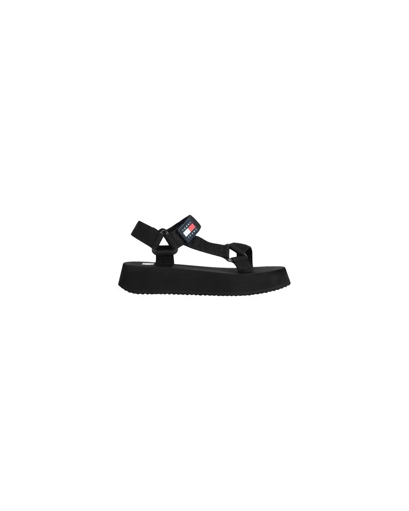 Tommy Hilfiger SCHUHE - Sandalenauf YOOX.COM Schwarz