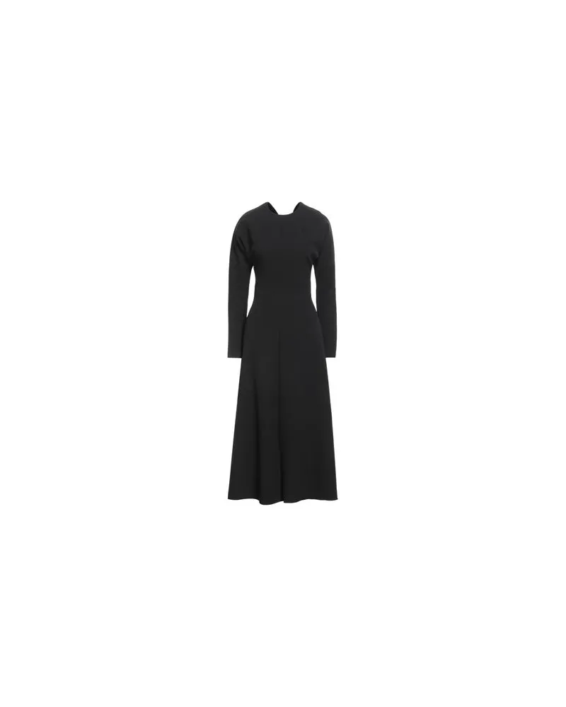 Semicouture KLEIDER - Maxi-Kleiderauf YOOX.COM Schwarz