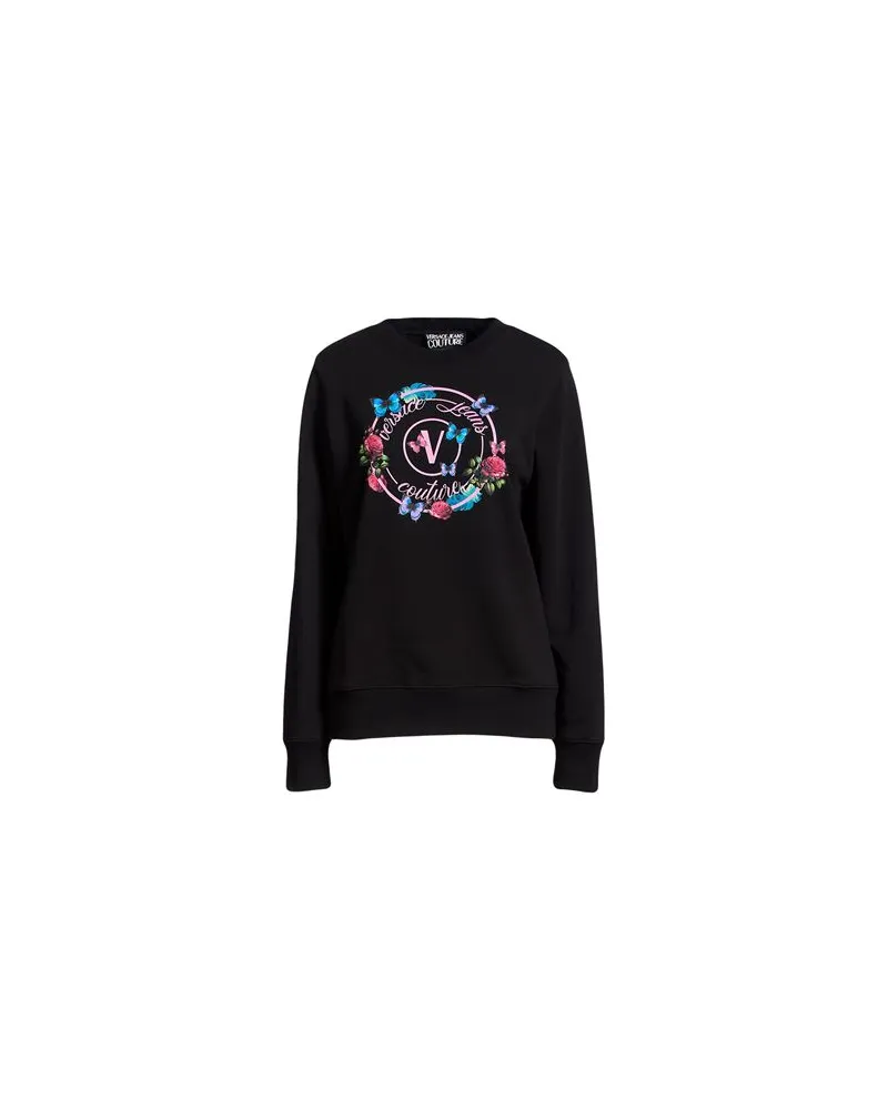 Versace Jeans TOPS - Sweatshirtsauf YOOX.COM Schwarz