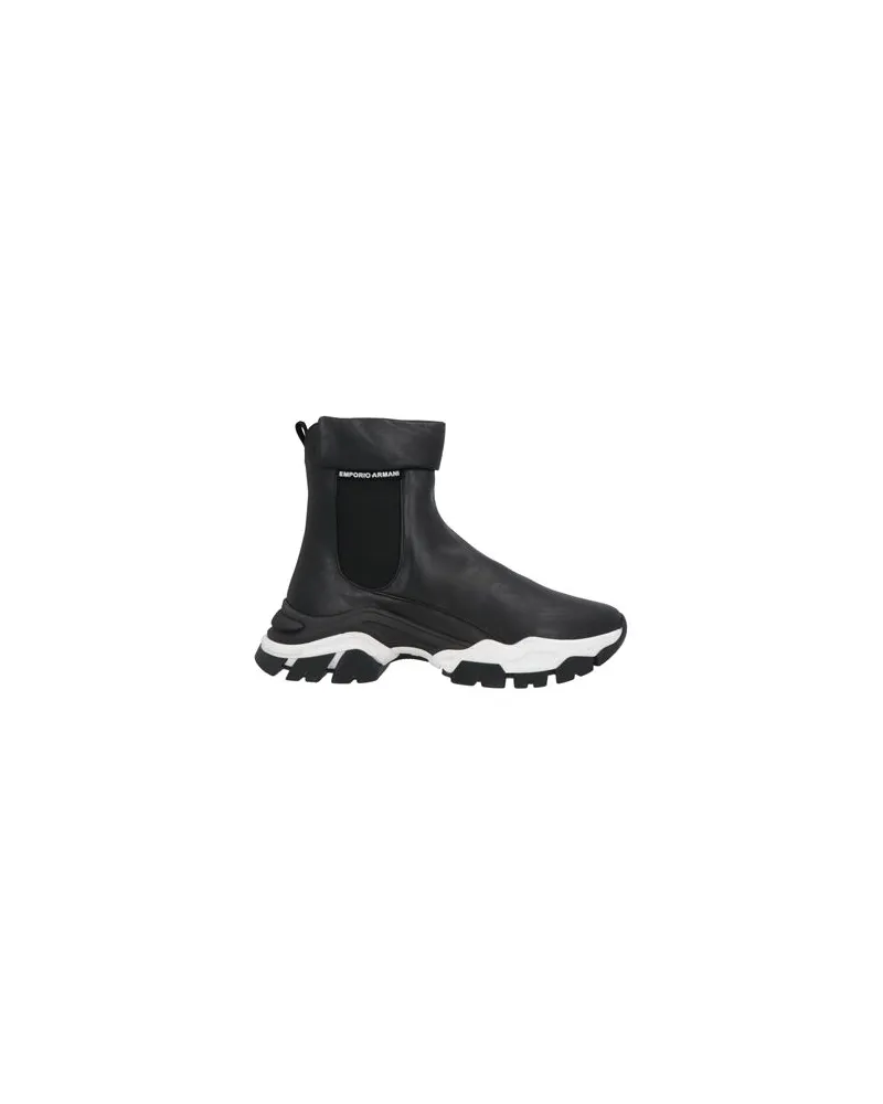 Emporio Armani SCHUHE - Stiefelettenauf YOOX.COM Schwarz