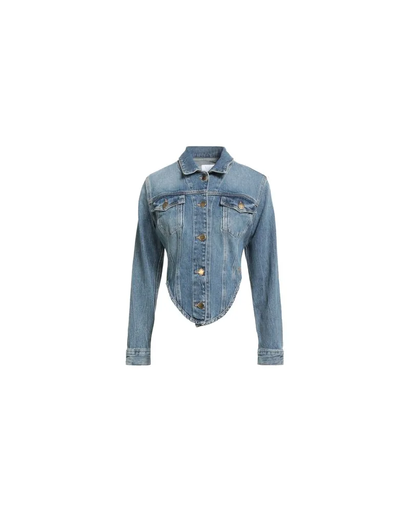 Pinko JACKEN & MÄNTEL - Jeansjacken/Mäntelauf YOOX.COM Blau