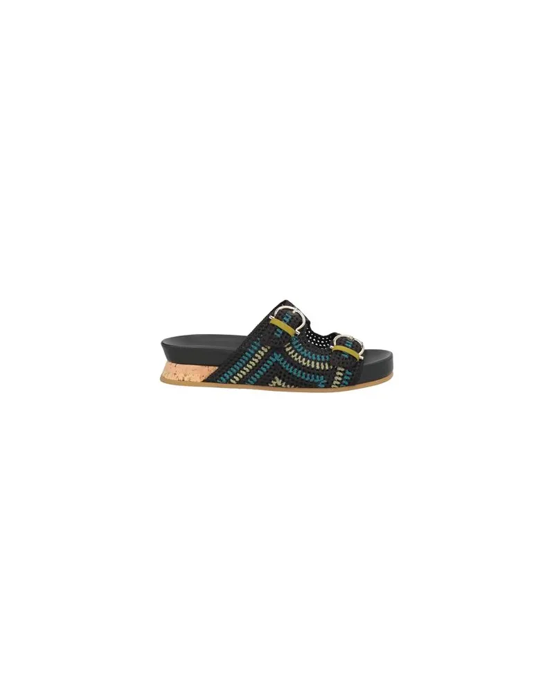 Ferragamo SCHUHE - Sandalenauf YOOX.COM Schwarz