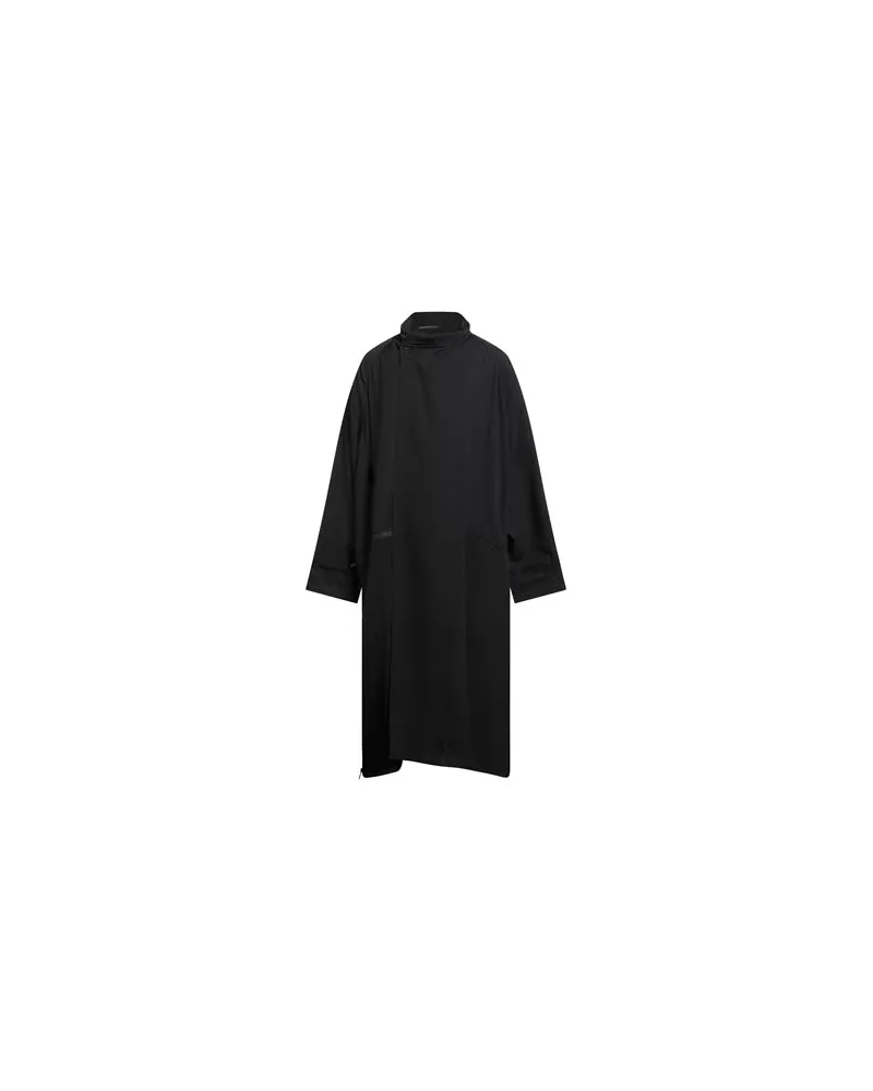 Yohji Yamamoto JACKEN & MÄNTEL - Jacken, Mäntel & Trenchcoatsauf YOOX.COM Schwarz
