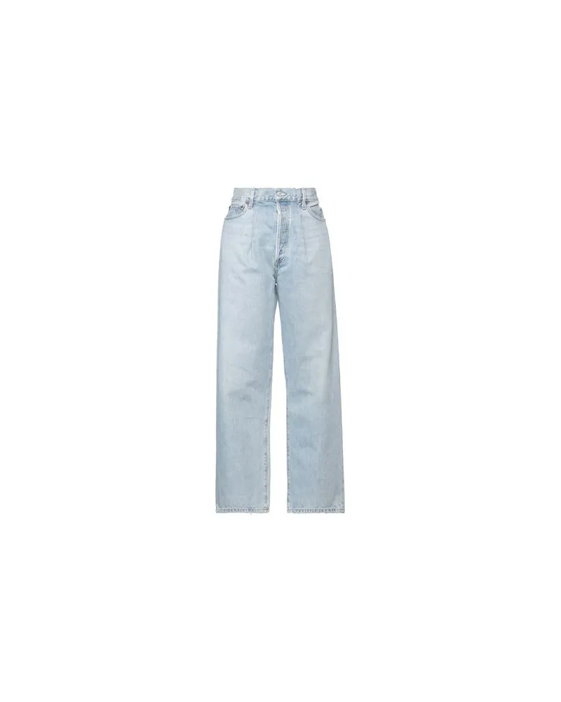 AGOLDE HOSEN & RÖCKE - Jeanshosenauf YOOX.COM Blau