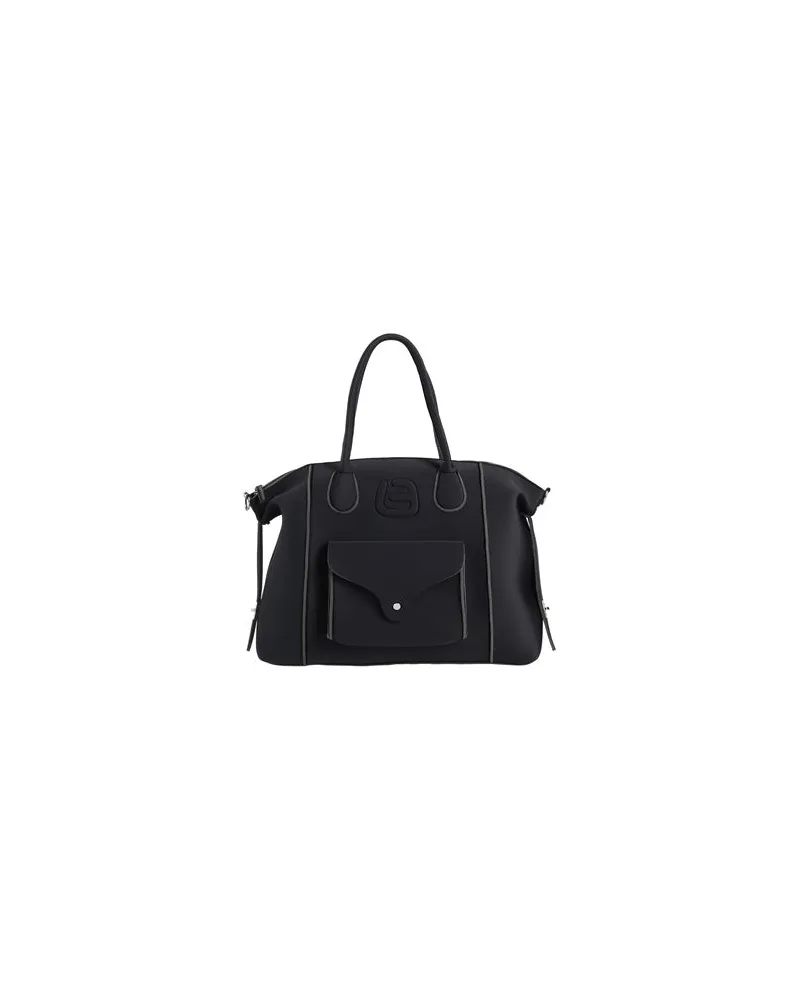 LA FILLE des FLEURS TASCHEN - Schultertaschenauf YOOX.COM Schwarz