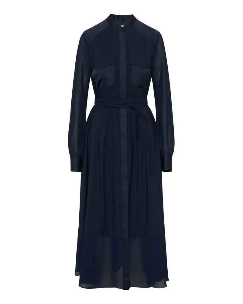 HIGH Midi-Kleid Blau